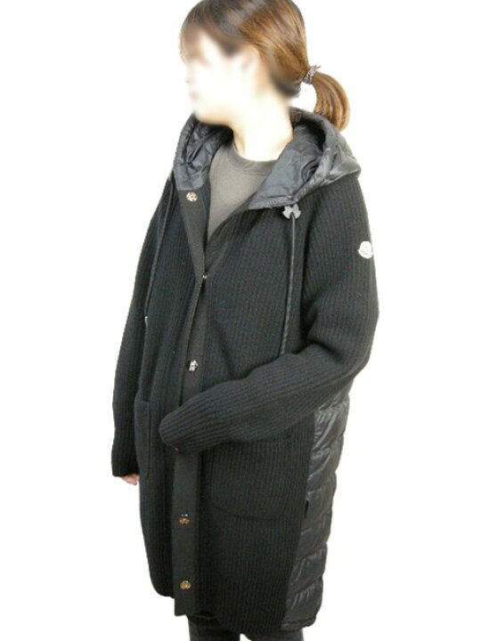 楽天市場】【MONCLER/モンクレール/ニットダウンコート/ダウン 