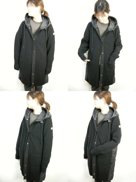 楽天市場】【MONCLER/モンクレール/ニットダウンコート/ダウン 
