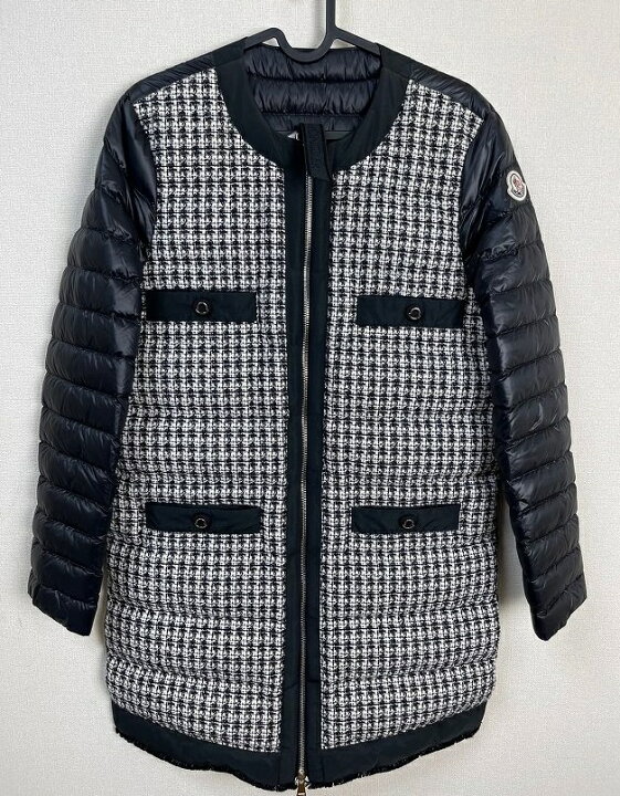 楽天市場】【MONCLER/モンクレール/MAIX GIUBBOTTO/ツイード切替 