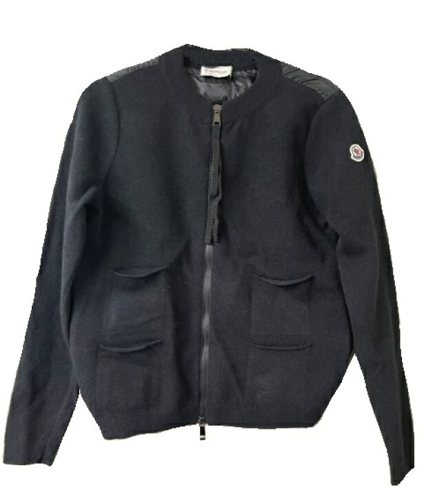 楽天市場】【MONCLER/モンクレール/ニット切替ダウンカーディガン  