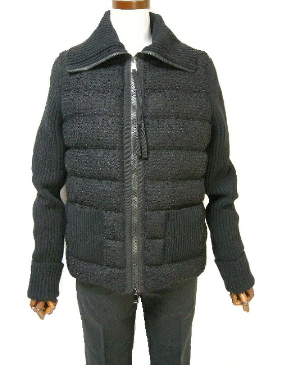 楽天市場】【MONCLER/モンクレール/カシミアニット切替ダウン 