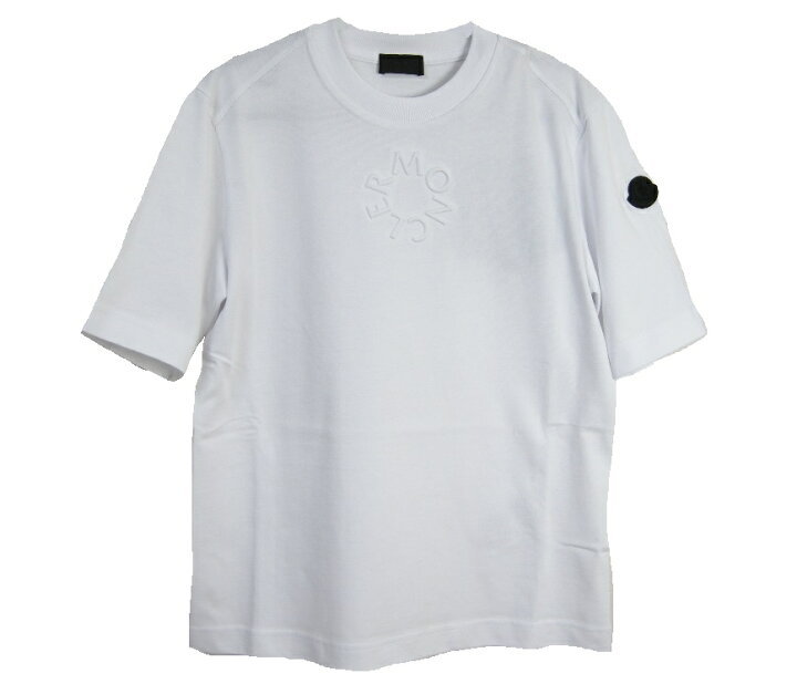 楽天市場】【MONCLER/モンクレール/SS T-SHIRT/エンボス加工Tシャツ 