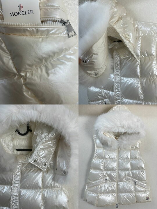 楽天市場】【MONCLER/モンクレール/ANSE GILET/アンセ ジレ/ファー 