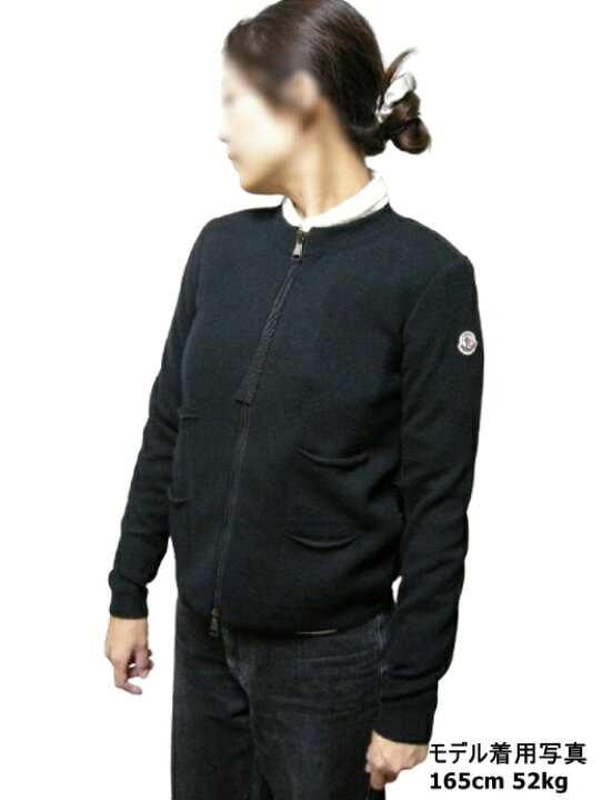 楽天市場】【MONCLER/モンクレール/ニット切替ダウンカーディガン 