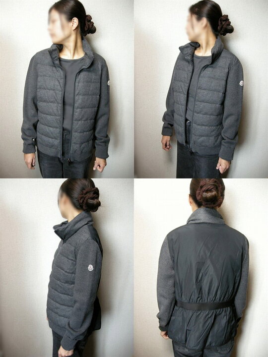 楽天市場】【MONCLER/モンクレール/フリルxニットxウールダウン 