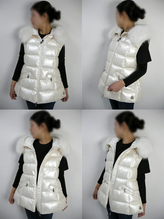 楽天市場】【MONCLER/モンクレール/ANSE GILET/アンセ ジレ/ファー 