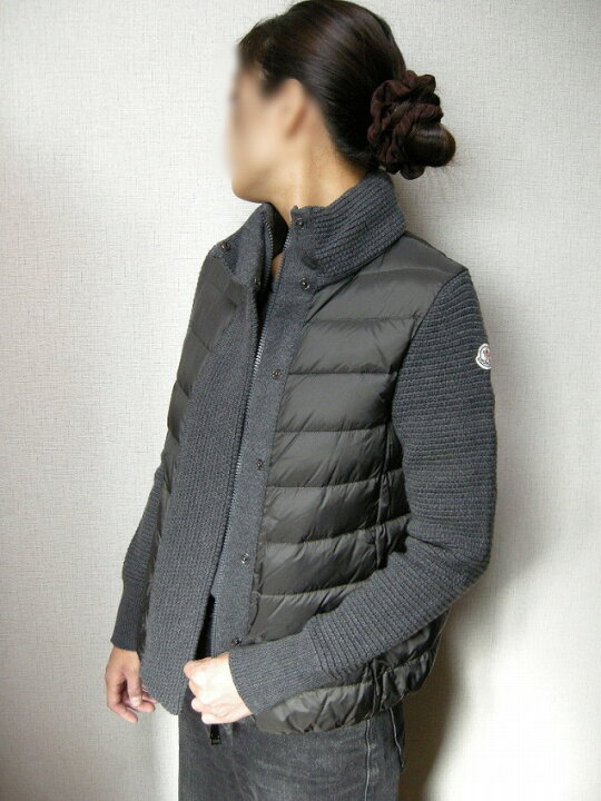 楽天市場】【MONCLER/モンクレール/ウールニットxダウンジャケット 
