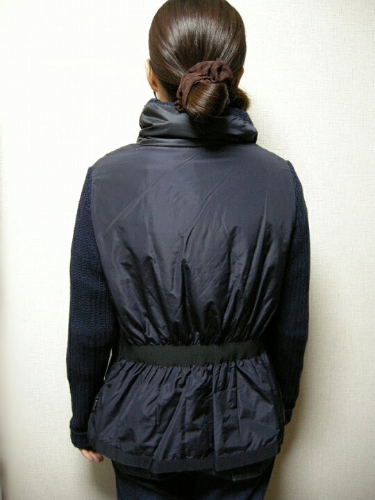楽天市場】【MONCLER/モンクレール/カシミヤウールニット切替ダウン 