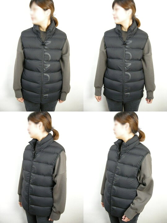 モンクレール MAGLIA バカバカしい ダウンベスト XXL フード 紺色  