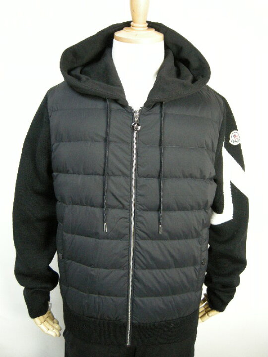 楽天市場】【MONCLER/モンクレール/CARDIGAN TRICOT/ニット切替ダウン  
