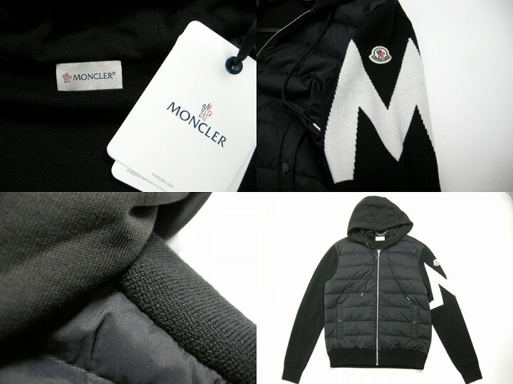 楽天市場】【MONCLER/モンクレール/CARDIGAN TRICOT/ニット切替ダウン 