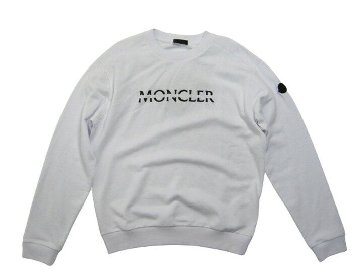 楽天市場】【MONCLER/モンクレール/SWEAT SHIRT/刺繍ロゴ スウェット  