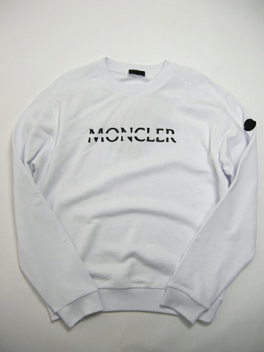 楽天市場】【MONCLER/モンクレール/SWEAT SHIRT/刺繍ロゴ スウェット 