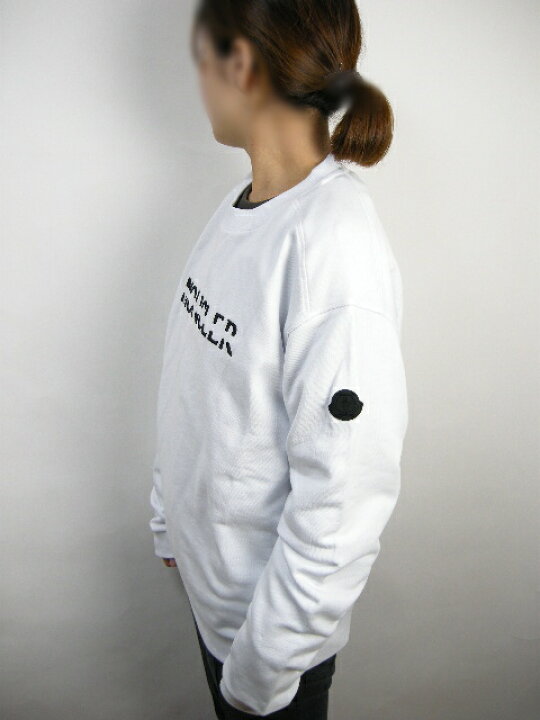 楽天市場】【MONCLER/モンクレール/SWEAT SHIRT/刺繍ロゴ スウェット 