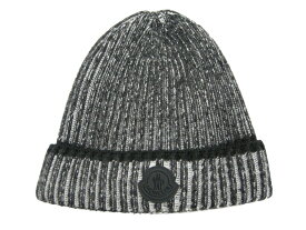 【MONCLER/モンクレール/BERRETTO TRICOT/ニットキャップ/ニット帽/ニットCAP/ビーニー/帽子/メンズ/レディース/2022-2023AW/秋冬/910/グレー系/ブラック/BLACK/黒/サイズフリー/091-3B00004-M1131】