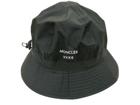 【MONCLER/モンクレール/GENIUS/ジーニアス/HYKE/ハイク/BUCKET/バケットハット/HAT/2L GORE-TEX INFINIUM/ゴアテックス ハット/ナイロンキャップ/CAP/帽子/ジェンダーニュートラル/2022-2023AW/秋冬/999/ブラック/黒//メンズ/レディース/ユニセックス/09K-3B00001-M2518】