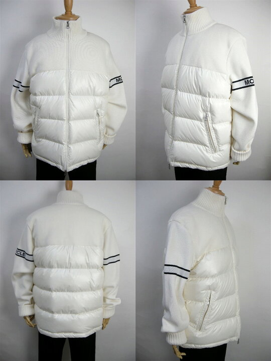 楽天市場】【MONCLER/モンクレール/CARDIGAN TRICOT/ニット切替ダウン 
