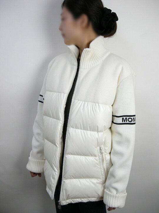 楽天市場】【MONCLER/モンクレール/CARDIGAN TRICOT/ニット切替ダウン  