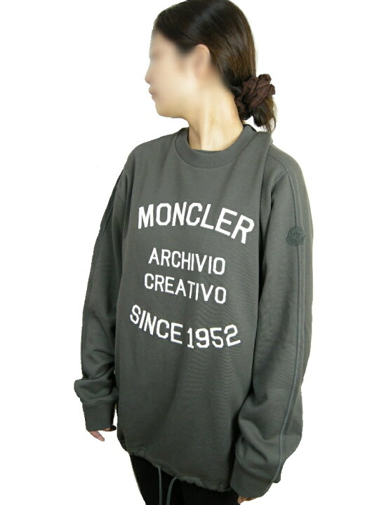 楽天市場】【MONCLER/モンクレール/SWEATSHIRT EMBROIDER/オーバー 