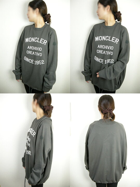 楽天市場】【MONCLER/モンクレール/SWEATSHIRT EMBROIDER/オーバー 