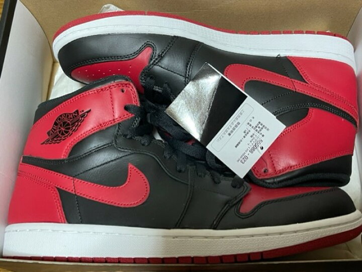 楽天市場】【2013 NIKE AIR JORDAN 1 Retro High OG BRED/Black 