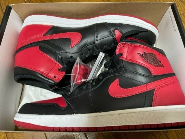楽天市場】【2013 NIKE AIR JORDAN 1 Retro High OG BRED/Black  
