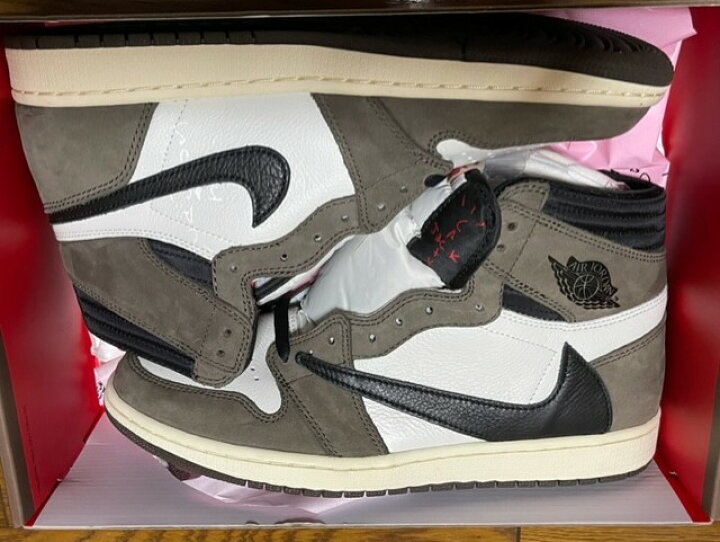 楽天市場】【NIKE AIR JORDAN 1 HIGH OG TS SP TRAVIS SCOTT/ナイキ 