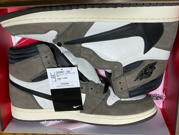 楽天市場】【NIKE AIR JORDAN 1 HIGH OG TS SP TRAVIS SCOTT/ナイキ 