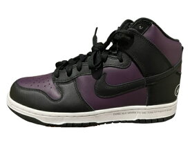 【NIKE DUNK HI FRAGMENT DESIGN HIROSHI FUJIWARA BEIJING 北京/ナイキ ダンク ハイ フラグメント/WINE BLACK-WHITE/ワイン ブラック ホワイト/パープル/DJ0382 600/スニーカー/シューズ/メンズ/サイズUS10 (28cm) 】