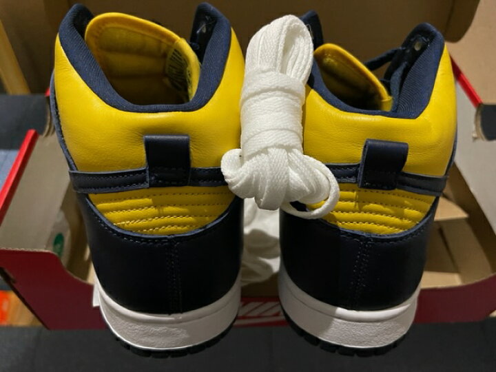 楽天市場】【NIKE DUNK HI HIGH SP MICHIGAN/ナイキ ダンク ハイ 