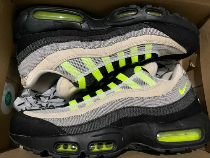 楽天市場】【NIKE AIR MAX 95 DNHM DENHAM VOLT/ナイキ エアマックス95 