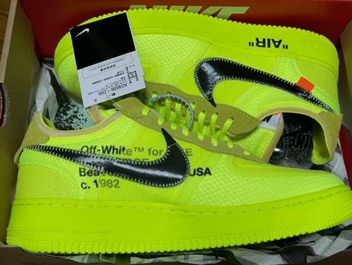 楽天市場】【THE TEN 10 NIKE AIR FORCE 1 LOW OFF-WHITE AF1/ザ テン 