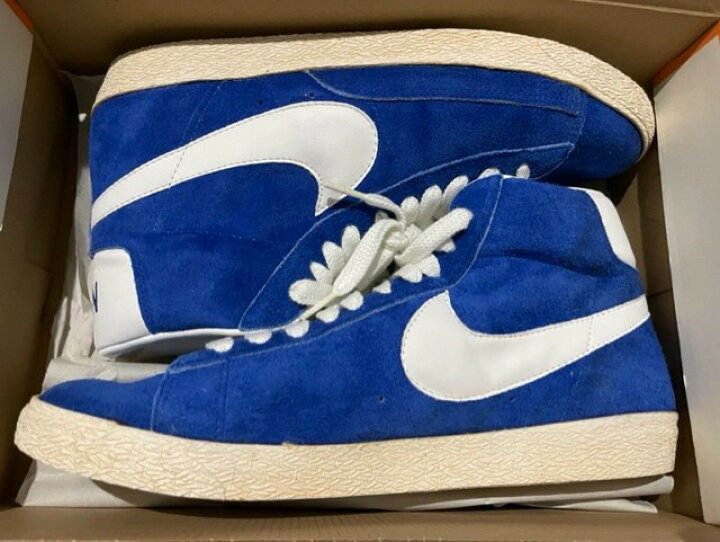 楽天市場】【2008 NIKE BLAZER HIGH HI SUEDE VNTG VINTAGE ブレザー 