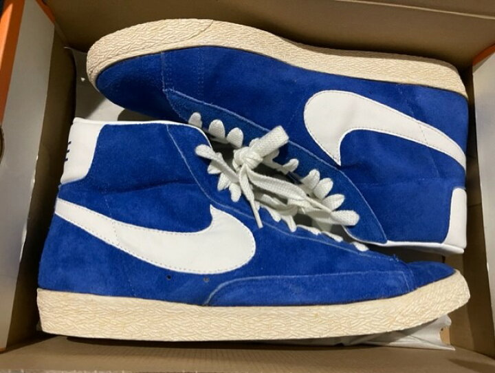 楽天市場】【2008 NIKE BLAZER HIGH HI SUEDE VNTG VINTAGE ブレザー 