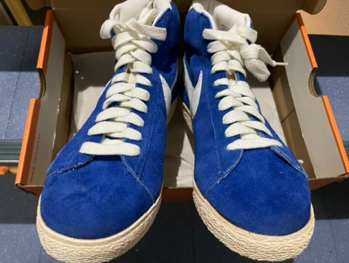 楽天市場】【2008 NIKE BLAZER HIGH HI SUEDE VNTG VINTAGE ブレザー 