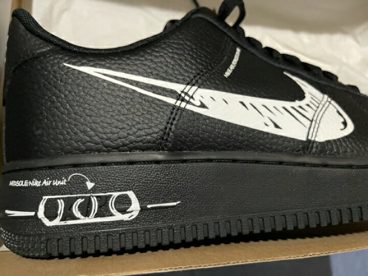 楽天市場】【Nike Air Force 1 Low Lv8 Utility White Sketch/ナイキ  