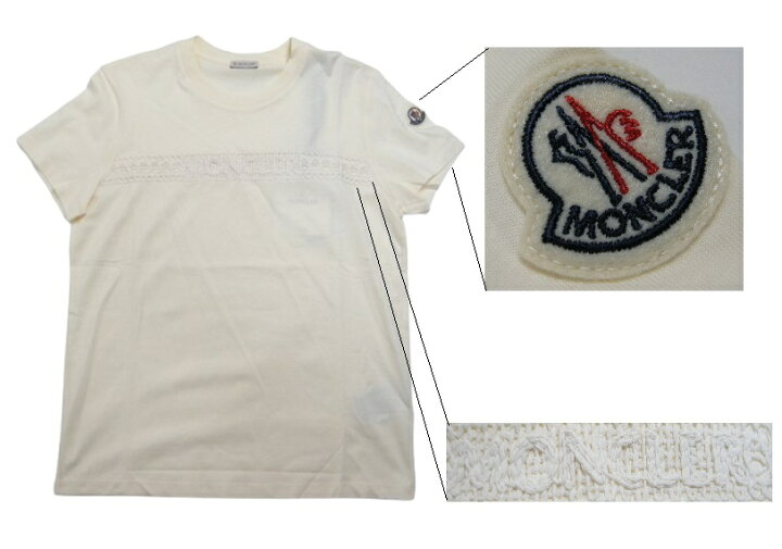 楽天市場】【MONCLER/モンクレール/MAGLIA MANICHE CORTE/SS T-SHIRT 