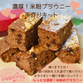 ブラウニー材料キット バレンタインで大好評 販売続行中