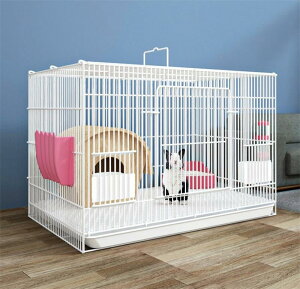 ペットゲージ うさぎケージ チンチラ ケージ モルモットケージ 小動物 ケージ ハムスターケージ 大きい 折りたたみ式 屋根付き 給水器付き 脱走防止 持ち運び便利 ウサギゲージ フェレット