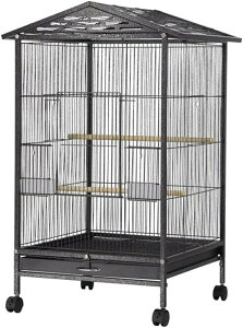 鳥かご 鳥ケージ バードゲージ 大型 豪華ケージ 大きい 複数飼い キャスタ-付き インコ オウムケージ オカメ セキセイ ボタン 文鳥