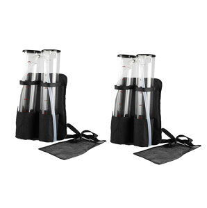 ビールサーバー 背負う 家庭用 業務用 樽 2*3L 大容量 バックパック ビールディスペンサー 飲み物サーバー 手圧式ビールノズル ダブルバレルワインタワー 調節可能ショルダーストラップ パ