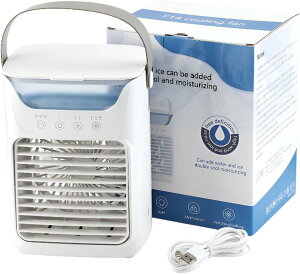 【2025年新登場】USB卓上クーラーファン ミスト加湿機能付き 3段階風量調整 超静音設計 卓上扇風機 USBクーラー 小型冷風機 ミスト扇風機 加湿器 省エネ 静音 デスククーラー 夏グッズ 暑さ対