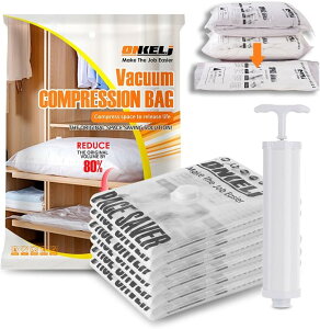 6枚組み 特大 7層厚め 布団圧縮袋 衣類圧縮袋 掃除機不要 手を押すだけ 衣類収納袋 旅行 毛布 ふとん圧縮袋 旅行