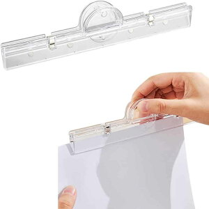 4個セット ブッククリップ 冷蔵庫 マグネット クリップ クリア 磁気クリップ クリップ フォルダサブ オフィス用品 磁石 磁気 安定した 省力化 多機能で便利 目玉クリップ 大 挟み口