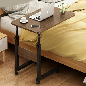 サイドテーブル キャスター付き おしゃれ ベッドテーブル 折りたたみ 介護 高さ調節可能 デスク 高さ調節 高さ調節可能な病院用ベッドテーブル スムーズでロック可能なキャスター付き コ