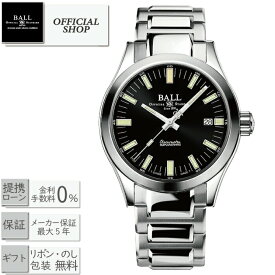 【10%OFFクーポン配布中】【最大60回無金利ローンok】BALL Watch Engineer M MARVELIGHT NM2032C-S1CJ-BK ボールウォッチ エンジニアM マーベライト[機械式自動巻 腕時計 メンズ 男性 ギフト ラッピング無料]