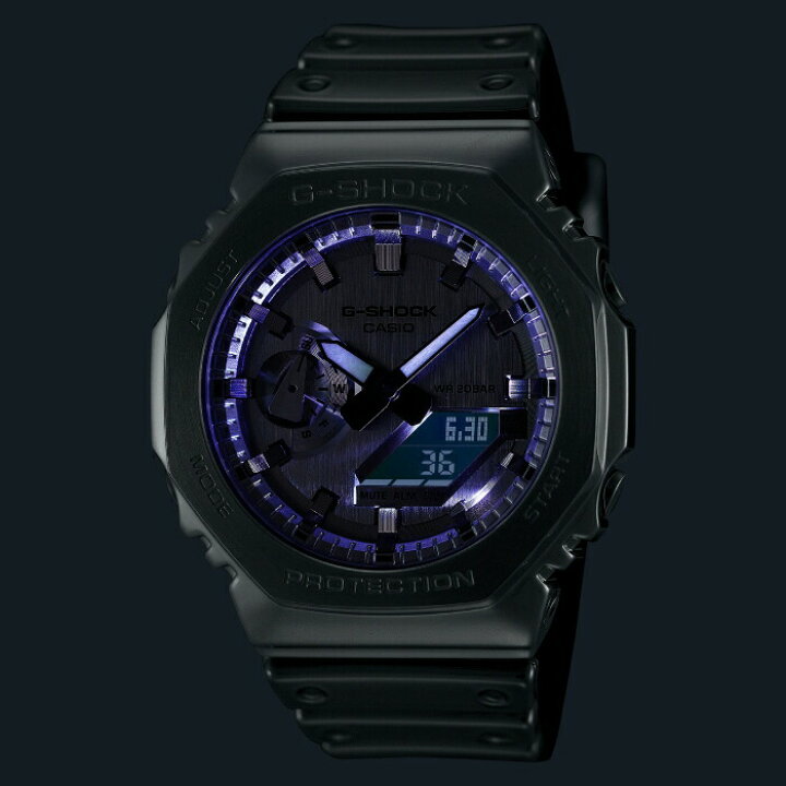 楽天市場】新品・正規 G-SHOCK FINE METALLIC SERIES GM-2100YM-8AJF 