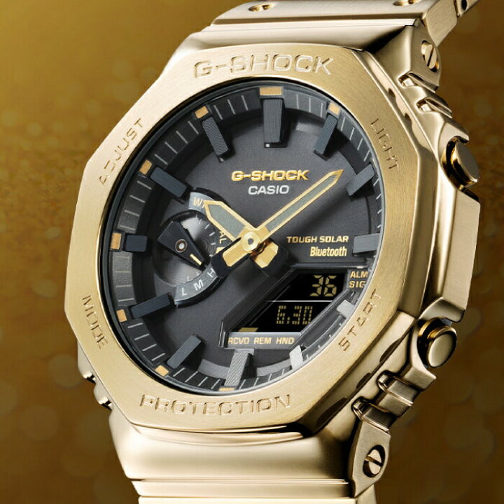 楽天市場】【最大12回無金利ローンok】新品・正規 G-SHOCK GM-B2100GD 