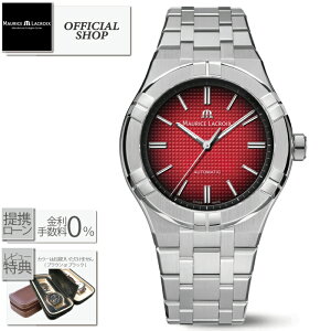 �y�ő�60�񖳋������[��ok�zMaurice Lacroix AIKON Automatic JAPAN LIMITED EDITION 42mm AI6008-SS002-530-1[�������K�i ���[���X�E���N���A �r���v �I�[�g�}�`�b�N �@�B�������� �����Y ���b�h SS�u���X �M�t�g ��