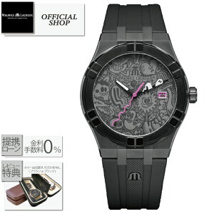�y�ő�60�񖳋������[��ok�zMaurice Lacroix AIKON Quartz WOTTO LIMITED EDITION 40mm ���E����500�{ AI1108-PVL20-090-2[�������K�i ���[���X�E���N���A �r���v �N�H�[�c �d�r�� �����Y �j�� �u���b�N �M�t�g ���b